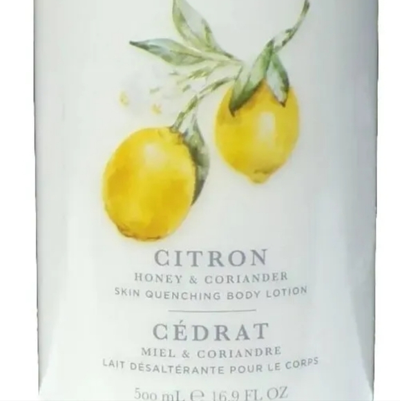 Crabtree and & Evelyn Citron Skin Quenching Body Lotion - Picture 2 of 3